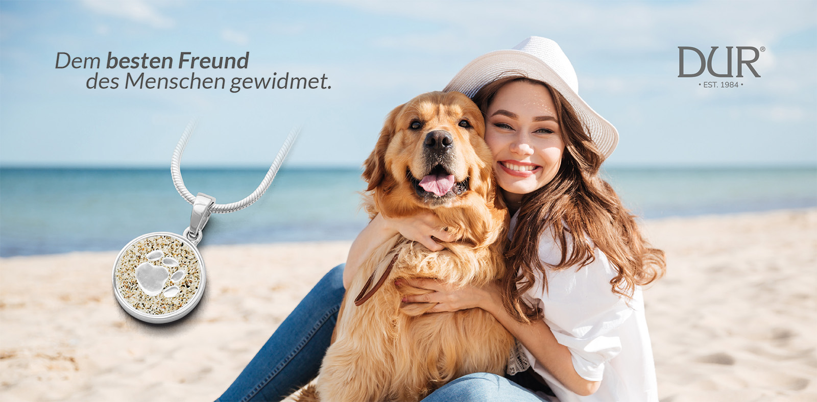 Lucky Dog Schmuck von DUR für Hundeliebhaber