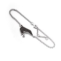 Armband "Borkum" Lavasand