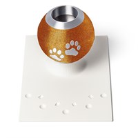 Display weiß Beads & Charms Lucky Dog Bernsteinsand