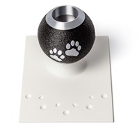 Display weiß Beads & Charms Lucky Dog Lavasand
