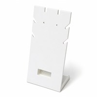 Schmuckset-Display weiß für Kette/Ohrr./Ring 15 cm