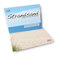 Deko-Display "Strandsand" Selbstkostenpreis 15,-&euro;