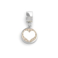 Charm "Herz Strandsand"
