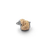 Bead "Schaf" Strandsand