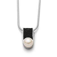 Kette "Lavaperle"