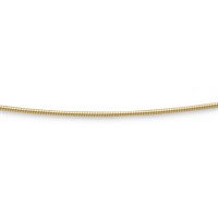 Kette "Omega" gelb vergoldet