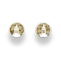 Ohrring "Mannheim" 10 mm Rheinsand