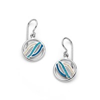 earring "Ocean Stream"