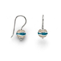 Ohrring Strandwelle "Bead" Strandsand/Steinsand