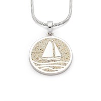 Anhänger "Ahoi" 20 mm Strandsand