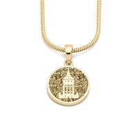 Anhänger "Mannheim" 585/- Gelbgold