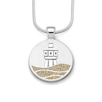 Anhänger Strandwellen "Langeoot" 3 Wellen Ø 20 mm Strandsand