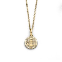 Pendant "Anker 2.0" gold plated