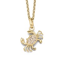 Pendant "Krabbe" gold plated