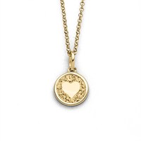 Pendant "Herz 2.0" gold plated