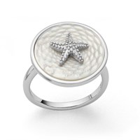 Ring "Seestern/Perlmutt"