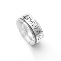 Ring "LieblingsOrt" Rust Koordinaten