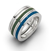 Ring "Meeresblau 2.0"
