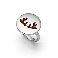 Ring " Elchgeweih"