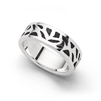 Ring "Wandel" Lavasand