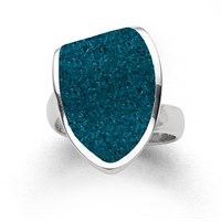 Ring "Blaue Lagune" Steinsand