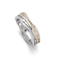 Ring Welle Fischschwarm"Ameland"