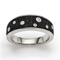 ring "Monaco"rhodium plated