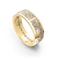 beach ring "Skagen 2.0" gold plated